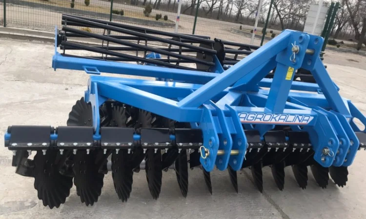 Дисковий лущильник DEFT 3, 0 навісний диск (560 мм.) (на резинових демпферах) - фото № 7