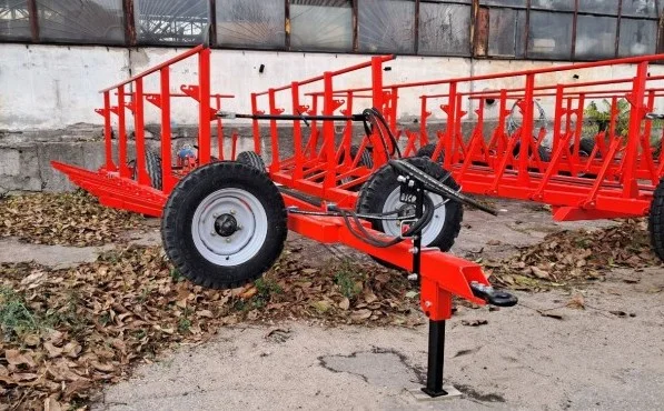 Борона гідравлічна зубова причіпна 12м.-14м.-16м. НОВА - фото № 2