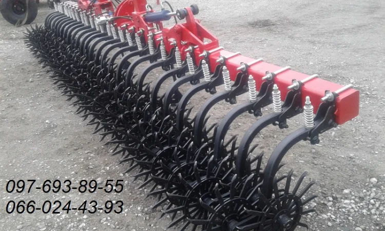 Борона ротационная МРН-5.8 (мотыга)гидрофицированная - фото № 1