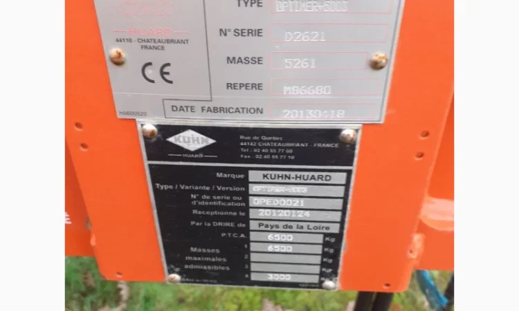 Дискова борона Kuhn OPTIMER+ 5003 - фото № 3