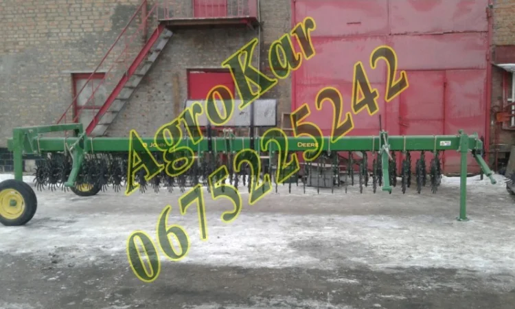 Ротационная борона John Deere 6 и 9м - фото № 3