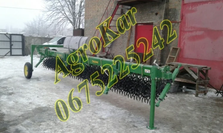 Ротационная борона John Deere 6 и 9м - фото № 4
