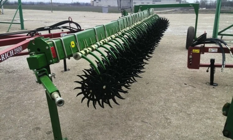 Продам ротационную борону John Deere 6м - фото № 1