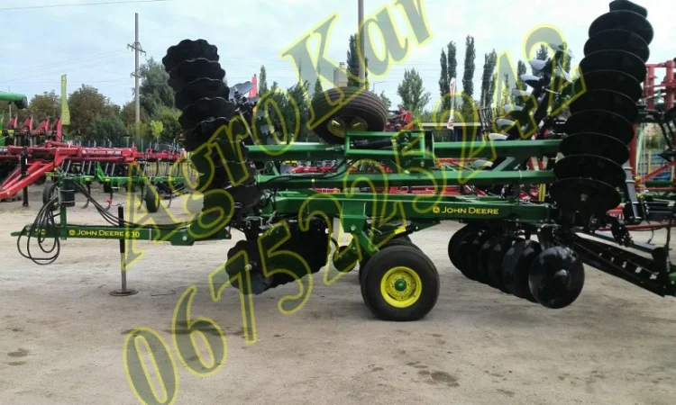 Продам дисковую борону John Deere 630 6, 6м с катком - фото № 2