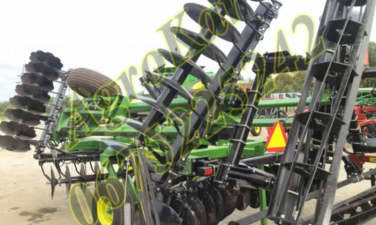 Продам дисковую борону John Deere 630 6, 6м с катком - фото № 4