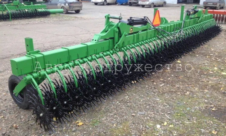 Борона ротационная-мотыга John Deere - фото № 10