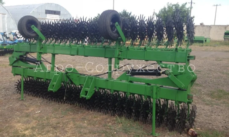 Борона ротационная-мотыга John Deere - фото № 3