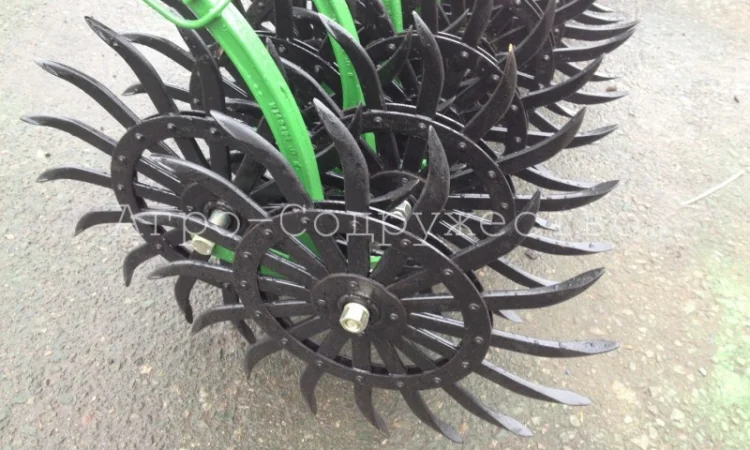 Борона ротационная-мотыга John Deere - фото № 4