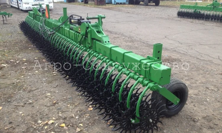 Борона ротационная-мотыга John Deere - фото № 8