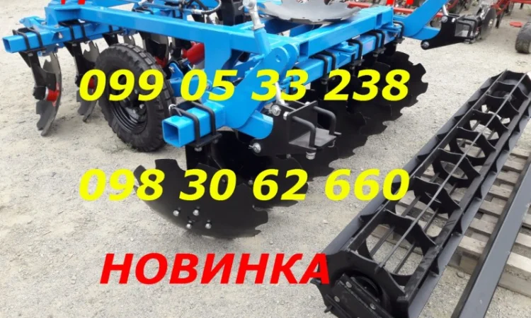 Прицепная борона БДФ(П)-2.4 дисковая нового образца (обзор видео) рекомендуем БДФП - фото № 3