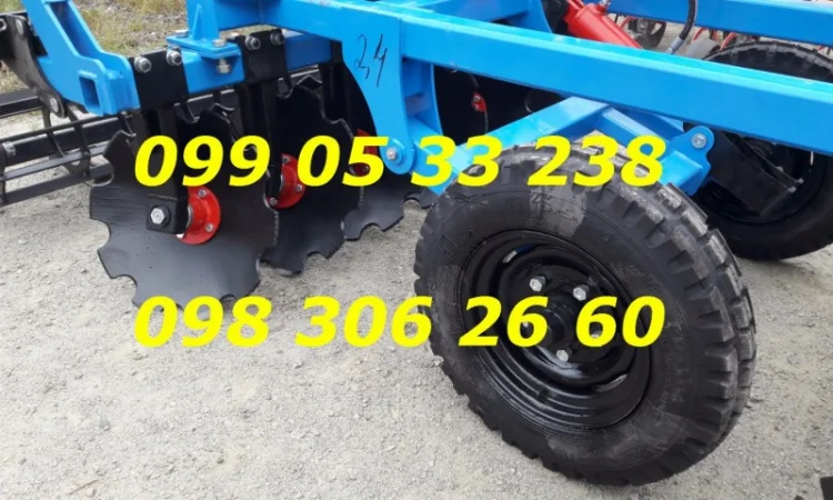 Прицепная борона БДФ(П)-2.4 дисковая нового образца (обзор видео) рекомендуем БДФП - фото № 4