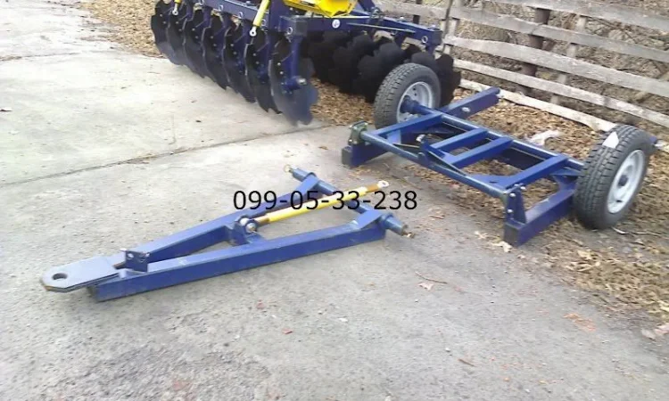 Сварная РАМА транспортное БОРОНА изготовленная из продольных и поперечных балок - фото № 1