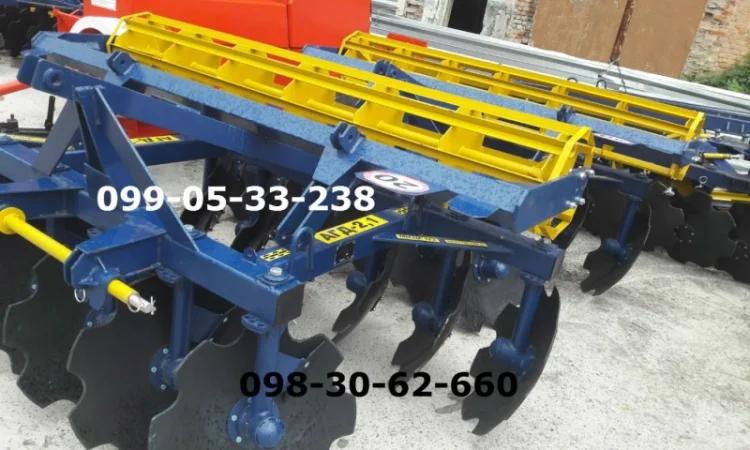 АГД 2, 1 метровая навесная борона агрегат, АГД-2, 1 полуприцепная ОРИГИНАЛ Не Лавандос Агд - фото № 1