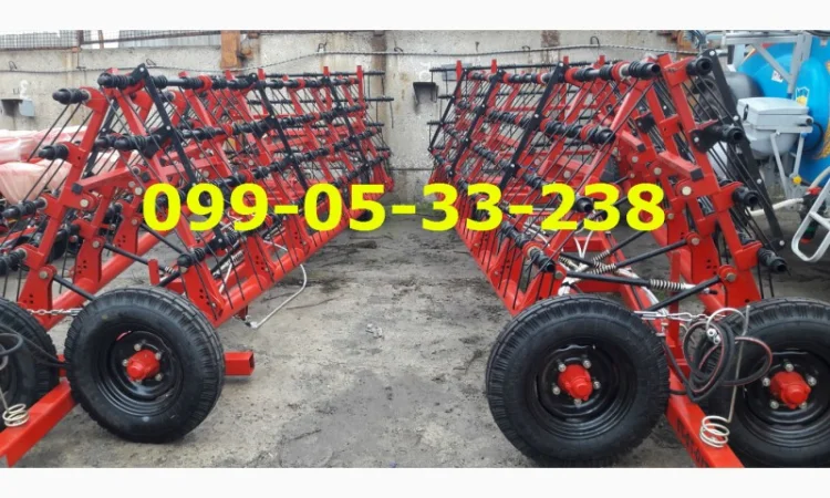 ОРИГИНАЛ Зпб 14 пружинная борона зубовая заводской сборки а не гаражные самопалы Зубо - фото № 1