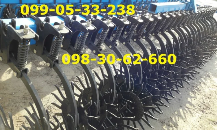 БОРОНА ротационная МОТЫГА БР-6 культиватор РОТАЦИОННЫЙ - усиленный роторный шип - фото № 8