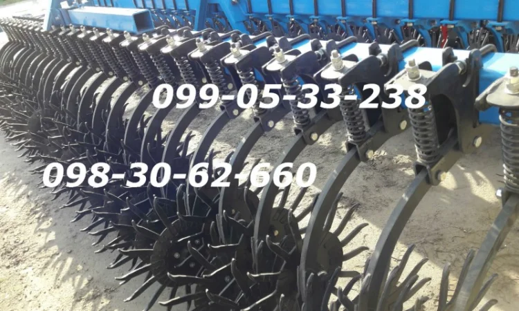 БОРОНА ротационная МОТЫГА БР-6 культиватор РОТАЦИОННЫЙ - усиленный роторный шип - фото № 9