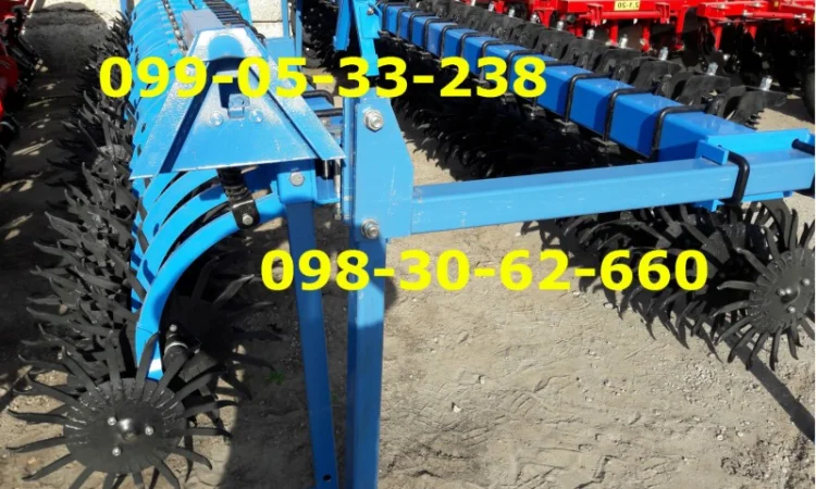 БОРОНА ротационная МОТЫГА БР-6 культиватор РОТАЦИОННЫЙ - усиленный роторный шип - фото № 10