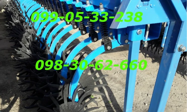 БОРОНА ротационная МОТЫГА БР-6 культиватор РОТАЦИОННЫЙ - усиленный роторный шип - фото № 12