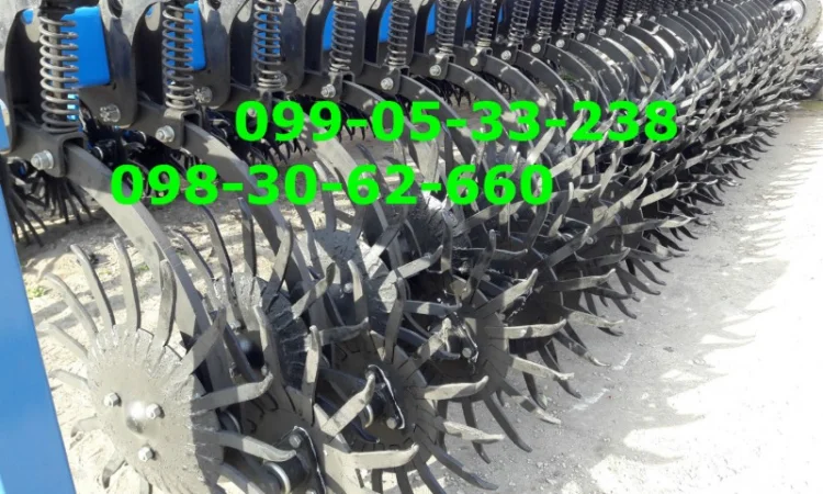 БОРОНА ротационная МОТЫГА БР-6 культиватор РОТАЦИОННЫЙ - усиленный роторный шип - фото № 16