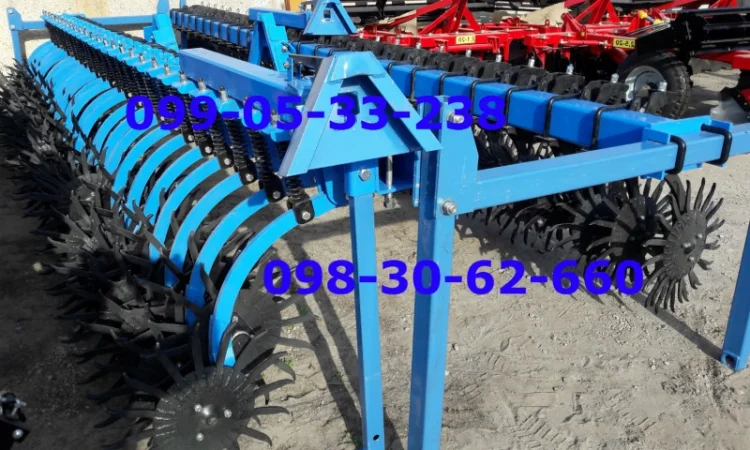 БОРОНА ротационная МОТЫГА БР-6 культиватор РОТАЦИОННЫЙ - усиленный роторный шип - фото № 1