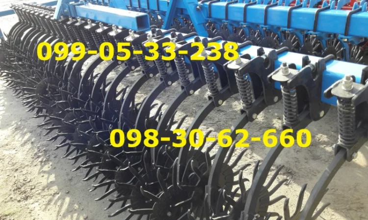 БОРОНА ротационная МОТЫГА БР-6 культиватор РОТАЦИОННЫЙ - усиленный роторный шип - фото № 2