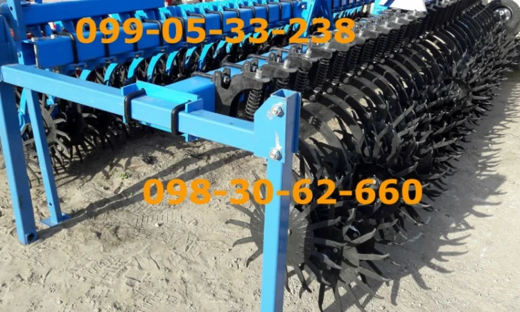 БОРОНА ротационная МОТЫГА БР-6 культиватор РОТАЦИОННЫЙ - усиленный роторный шип - фото № 3