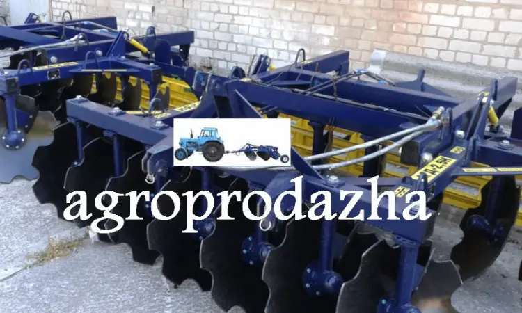 Борона АГД 2.5 Н оригинал отличие от гаражной сборки - фото № 1