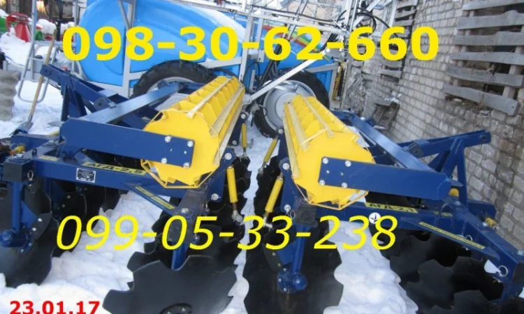 Хит типа Агд 2, 5 Борона навесная/ Оригинал Агрореммаш Борона АГД 2, 1(2, 5) дисковая - фото № 1