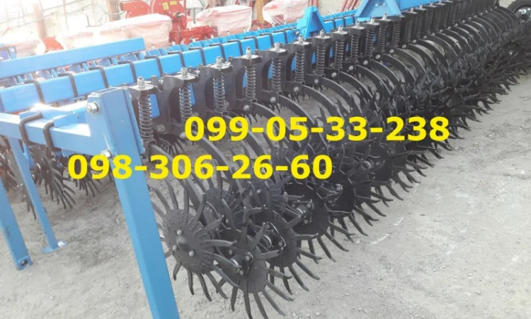 Обзор Борона РОТАЦИОННАЯ мотыга Борона БР, бороны БР, Высокое качество. Повышенная БР - фото № 1