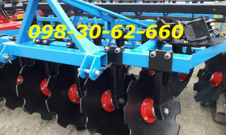 Навесная борона БДФ-2, 4 нового образца ( стойка БДФ не обслуживаемая)+как на фото - фото № 1