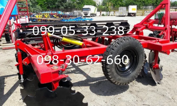 Усиленная ПРИЦЕПНАЯ новая БДП-2, 5Н борона для трактора МТЗ-82, МТЗ-892, МТЗ-100 продажа - фото № 1