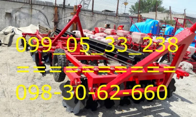 Прицепная борона БДП-2, 5(БДТ-2, 5П)для МТЗ-82/892 продажа Дисковая ПРИЦЕПНАЯ борона - фото № 1
