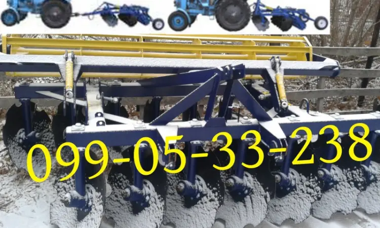 Сільгосптехніка. Агрегат дисковый борона АГД 2, 5 реальная цена - фото № 1
