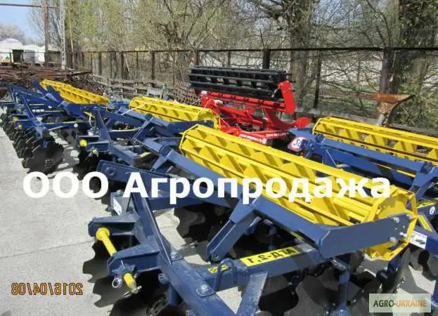 Борона АГД-2, 5 метра захвата для трактора МТЗ 80, МТЗ-82 - фото № 1
