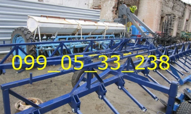 Тяжелая СЦЕПКА с боронами 8 МЕТРОВАЯ комплекте с боронами в Днепре, продажа сцепок зубовых - фото № 1