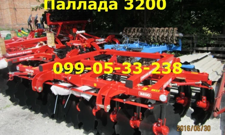 Паллада 2, 4(3, 2)бороны, дискова - фото № 1