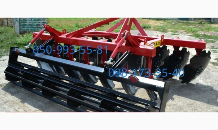 Дисковые агрегаты БДН2, 1 БДН-2, 4, навесные. Доставка в хозяйство - фото № 1