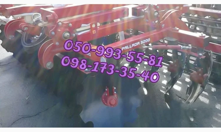 Прицепная борона Pallada 3200-01-ELVORTI-Червона зирка - фото № 1