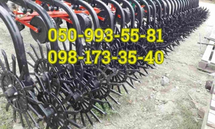 БР(М)-6-01МОТЫГА борона ротационная ЛУЧШАЯ на гидравлике Компенсация 25-40% - фото № 5