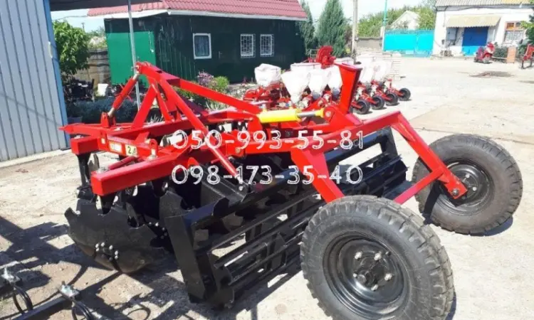 БДП-2, 1 (2, 4) борона дисковая полуприцепная, агрегат дисковый. Новинка - фото № 1