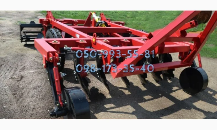 БДП-2, 5-20-прицепной дисковый агрегат, с диаметром дисков 660 мм - фото № 1