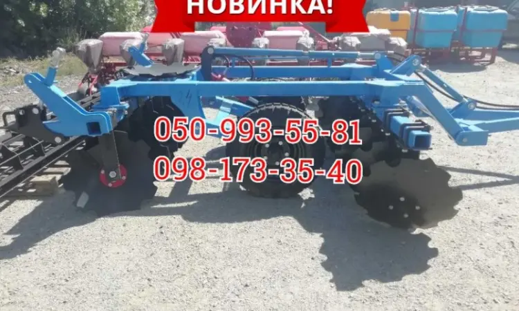 Прицепные, навесные бороны БДФ(БДФП) с захватом от 1, 8 до 4, 2м. Госкомпенсация до 40% - фото № 1