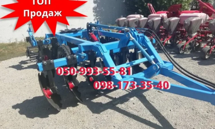 Дисковые бороны навесные/прицепные БДФ/БДФП-2, 4 - фото № 1