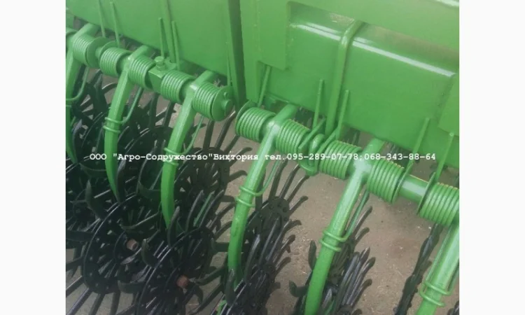 В наличии Ротационная борона мотига John Deere 9м под МТЗ - фото № 11