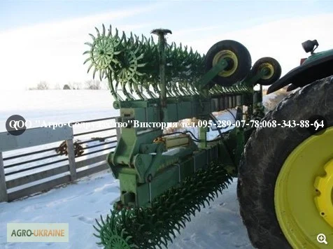 В наличии Ротационная борона мотига John Deere 9м под МТЗ - фото № 4