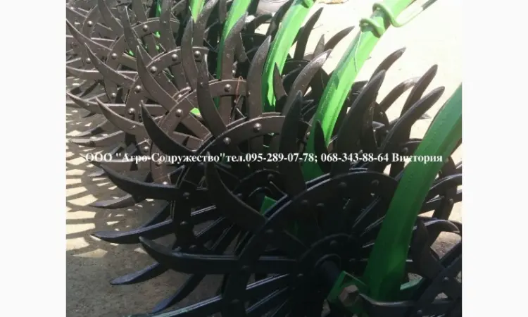 Борона мотыга ротационная John Deere Джон Дир 9 метров под МТЗ из США - фото № 11
