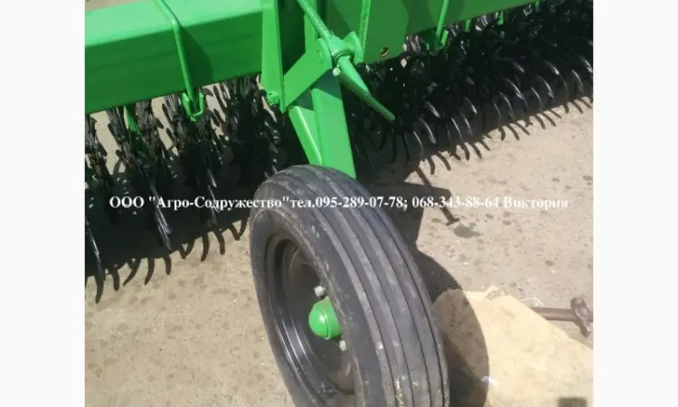 Борона мотыга ротационная John Deere Джон Дир 9 метров под МТЗ из США - фото № 8