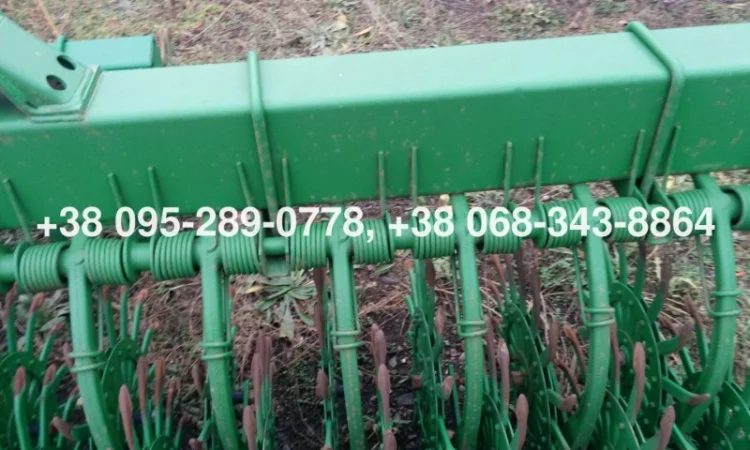Борон-мотыга ротационная Джон Дир John Deere 400 6м. колеса (ежи) новые оригинал из США - фото № 6