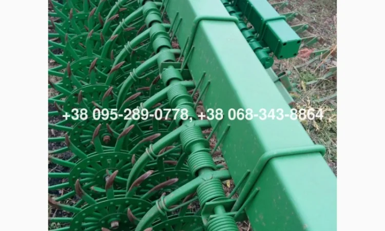 Борон-мотыга ротационная Джон Дир John Deere 400 6м. колеса (ежи) новые оригинал из США - фото № 8