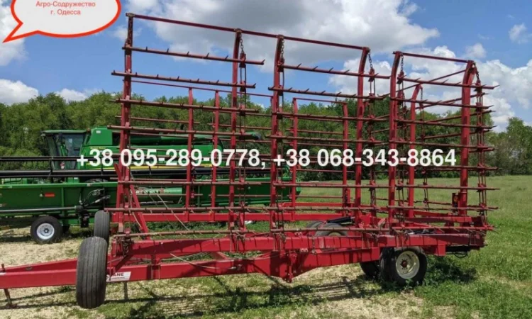 Из США б/у зубовая борона McFarlane HDL-1048-8 /1408 м - фото № 3